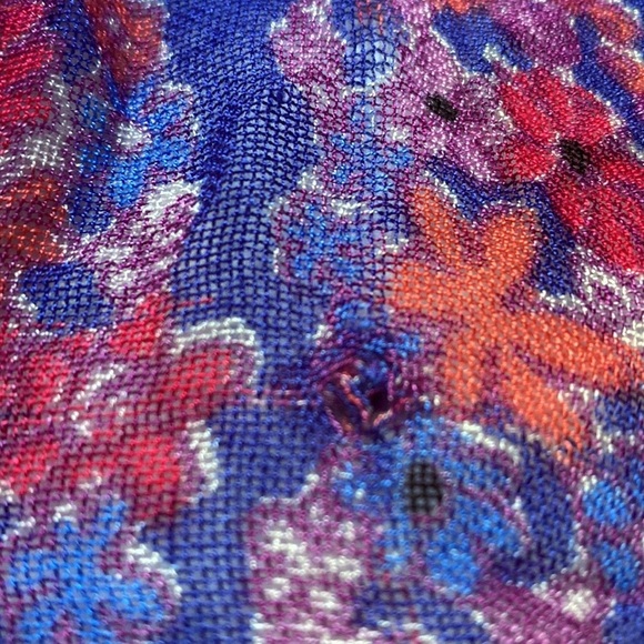 Lilly Pulitzer Infinity Scarf Floral Rayon Light Scarf - Picture 9 of 14